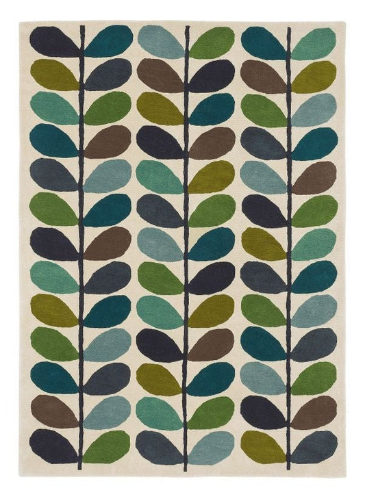 Orla Kiely Multi Stem Kingfisher 059507 Rug - Love-Rugs