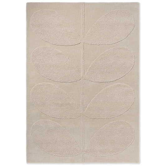 Orla Kiely Solid Stem Ecru 158309 Rug - Love-Rugs