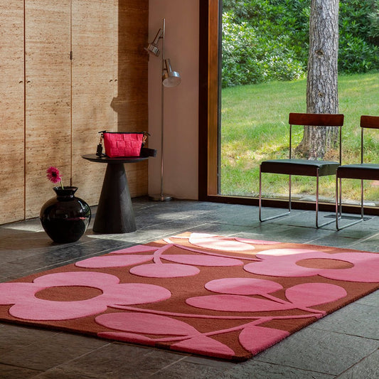 Orla Kiely Sprig Stem Paprika 063900 Rug - Love-Rugs alternate image