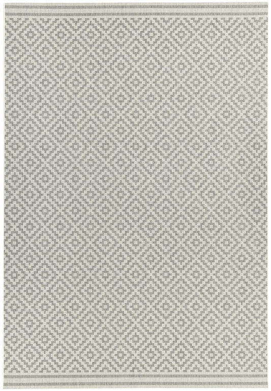 Patio PAT11 Diamond Grey Rug - Love-Rugs