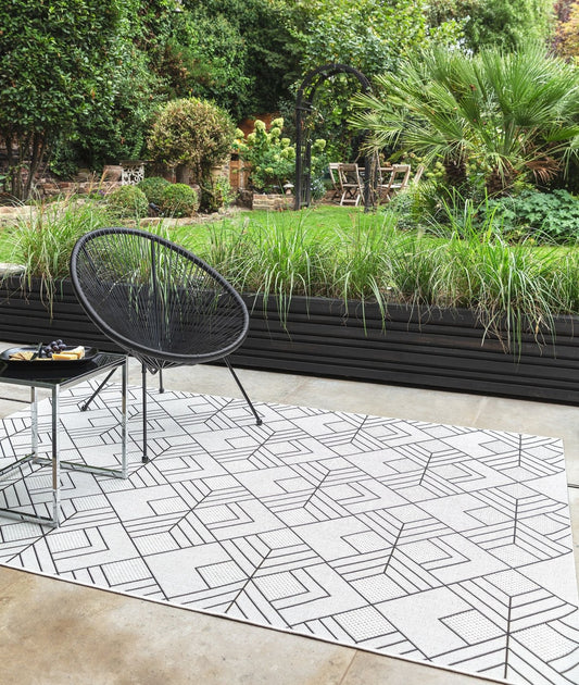 Patio PAT16 Deco Ivory Rug - Love-Rugs alternate image