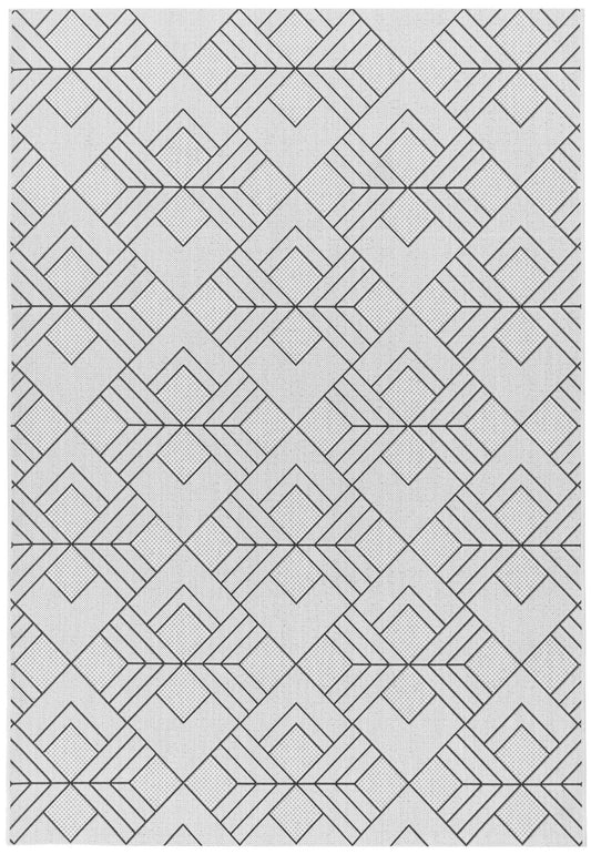 Patio PAT16 Deco Ivory Rug - Love-Rugs