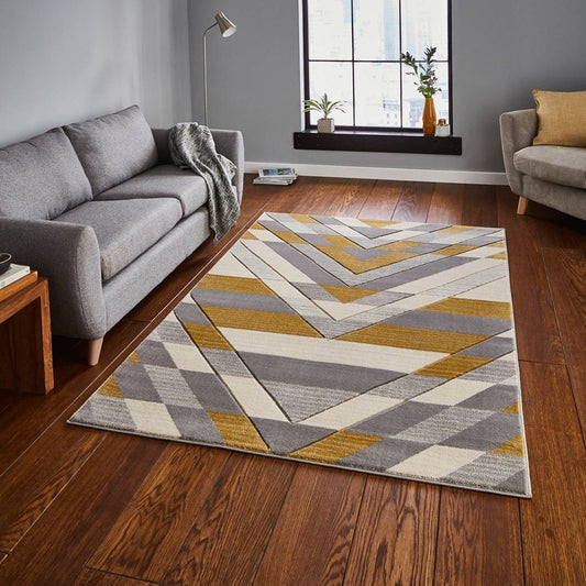 Pembroke G2075 Beige/Yellow Rug - Love-Rugs