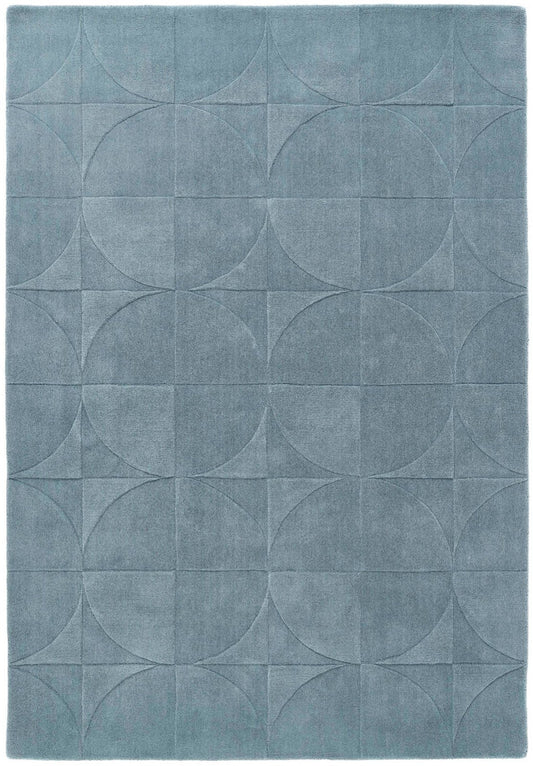 Penny Steel Blue Rug - Love-Rugs