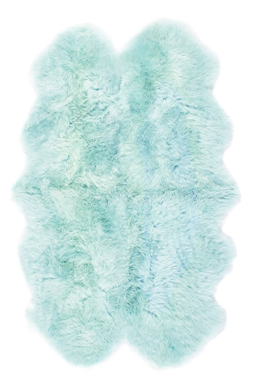 Phoenox Sheepskin Duck Egg Rug - Love-Rugs alternate image