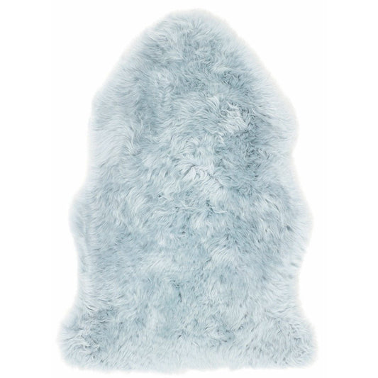 Phoenox Sheepskin Duck Egg Rug - Love-Rugs