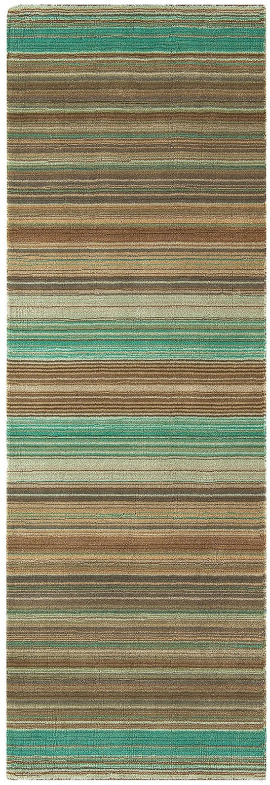 Pimlico Green Runner Rug - Love-Rugs