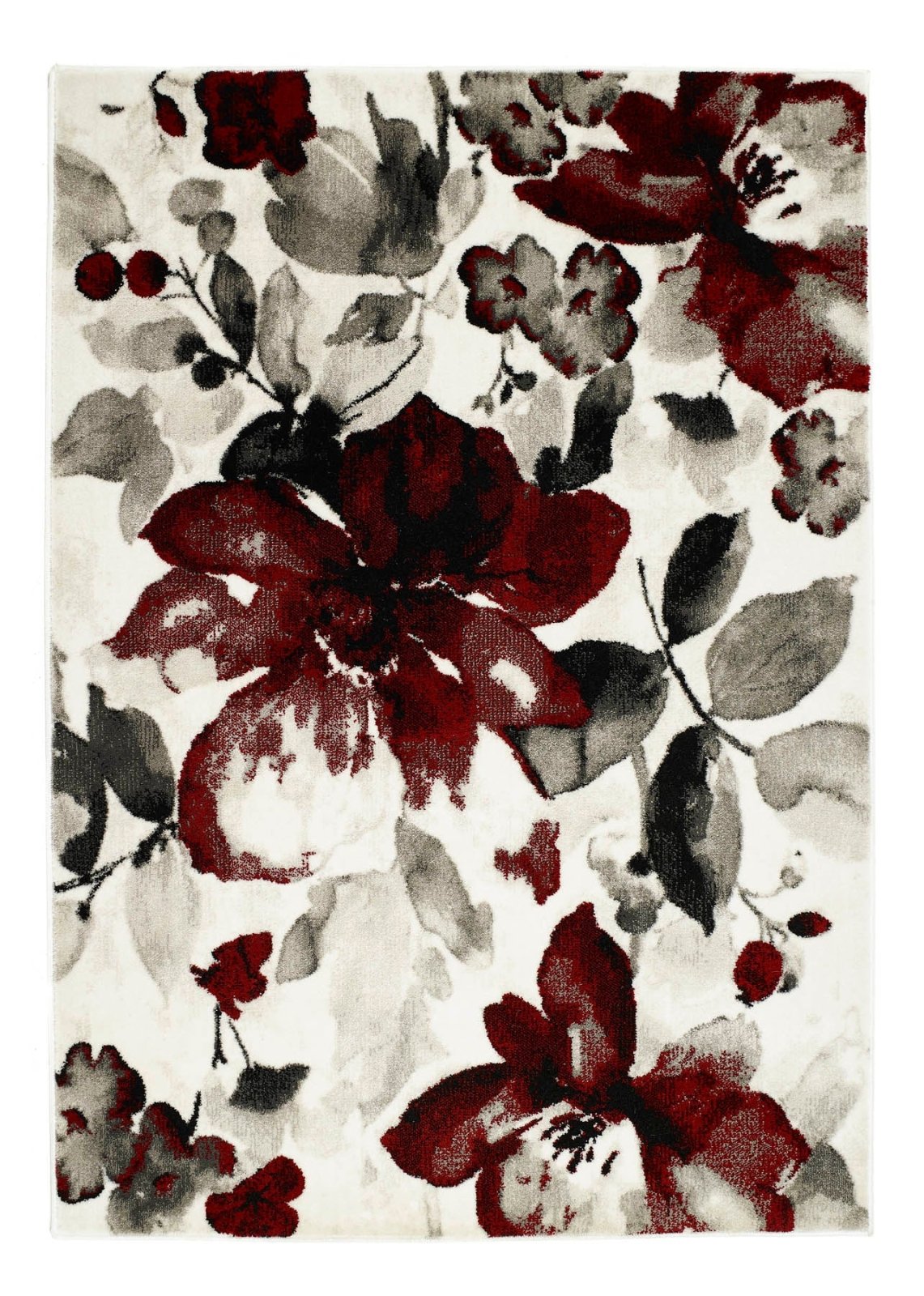 Plantation Range Floral Red Rug – Love-Rugs