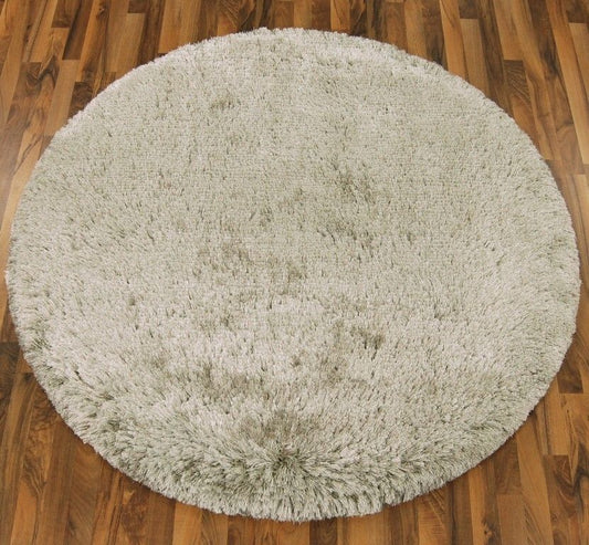 Plush Sand Circle Round Rug - Love-Rugs alternate image