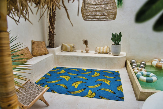 Pop Banana California Blue 9394 Rug - Love-Rugs alternate image