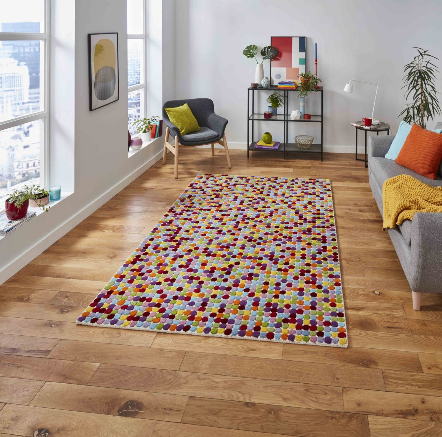 Prizmo Rug Prism PR429 MULTI Rug – Love-Rugs