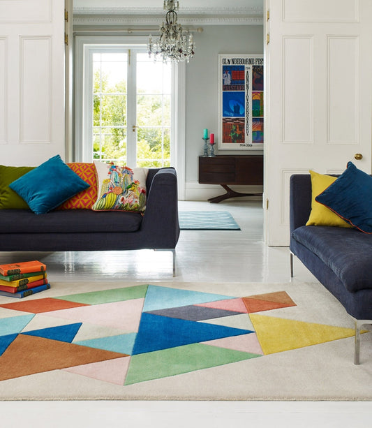 Reef RF18 Triangle Multi Rug - Love-Rugs alternate image