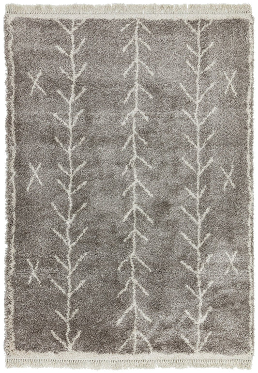 Rocco RC11 Grey Arrow Rug - Love-Rugs
