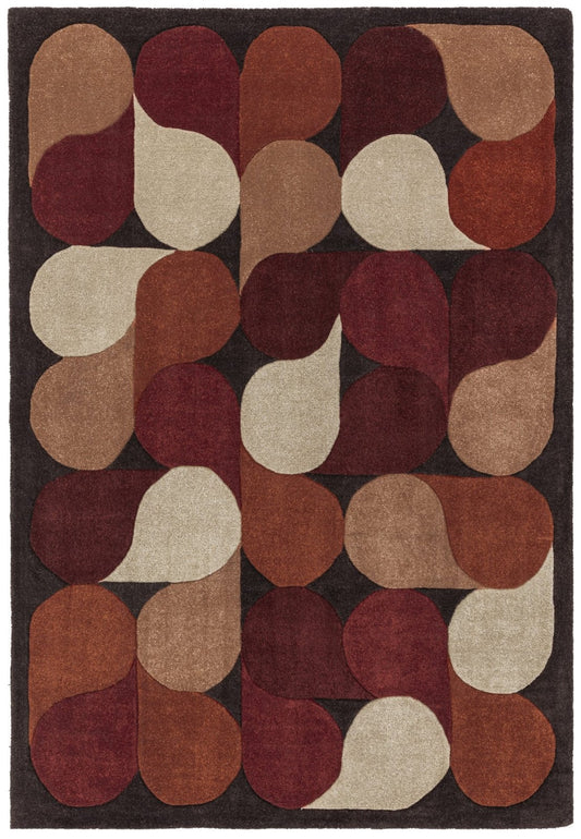 Romy 14 Jive Red Rug - Love-Rugs