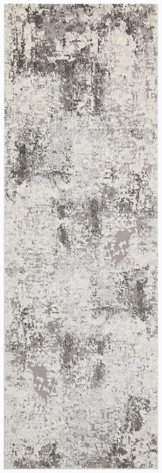 Rossa Ros03 Grey Runner Rug - Love-Rugs