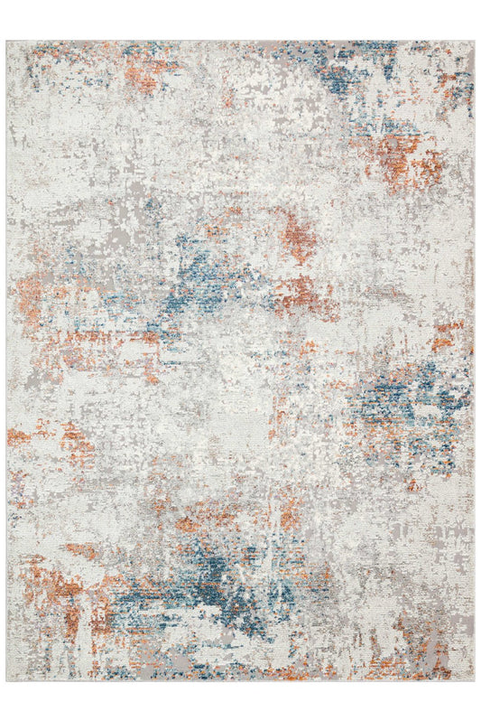 Rossa Ros04 Grey Multi Rug - Love-Rugs