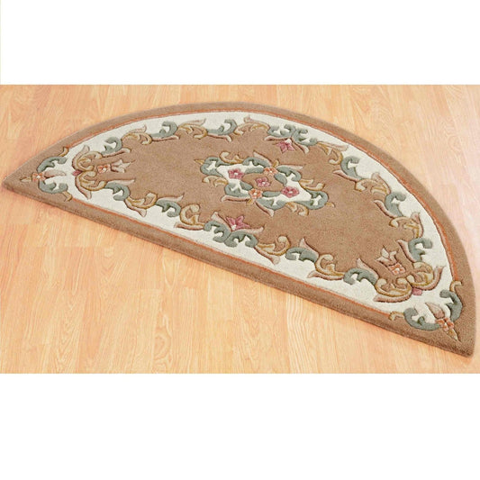 Royal Beige Half Moon Half-Moon Rug - Love-Rugs