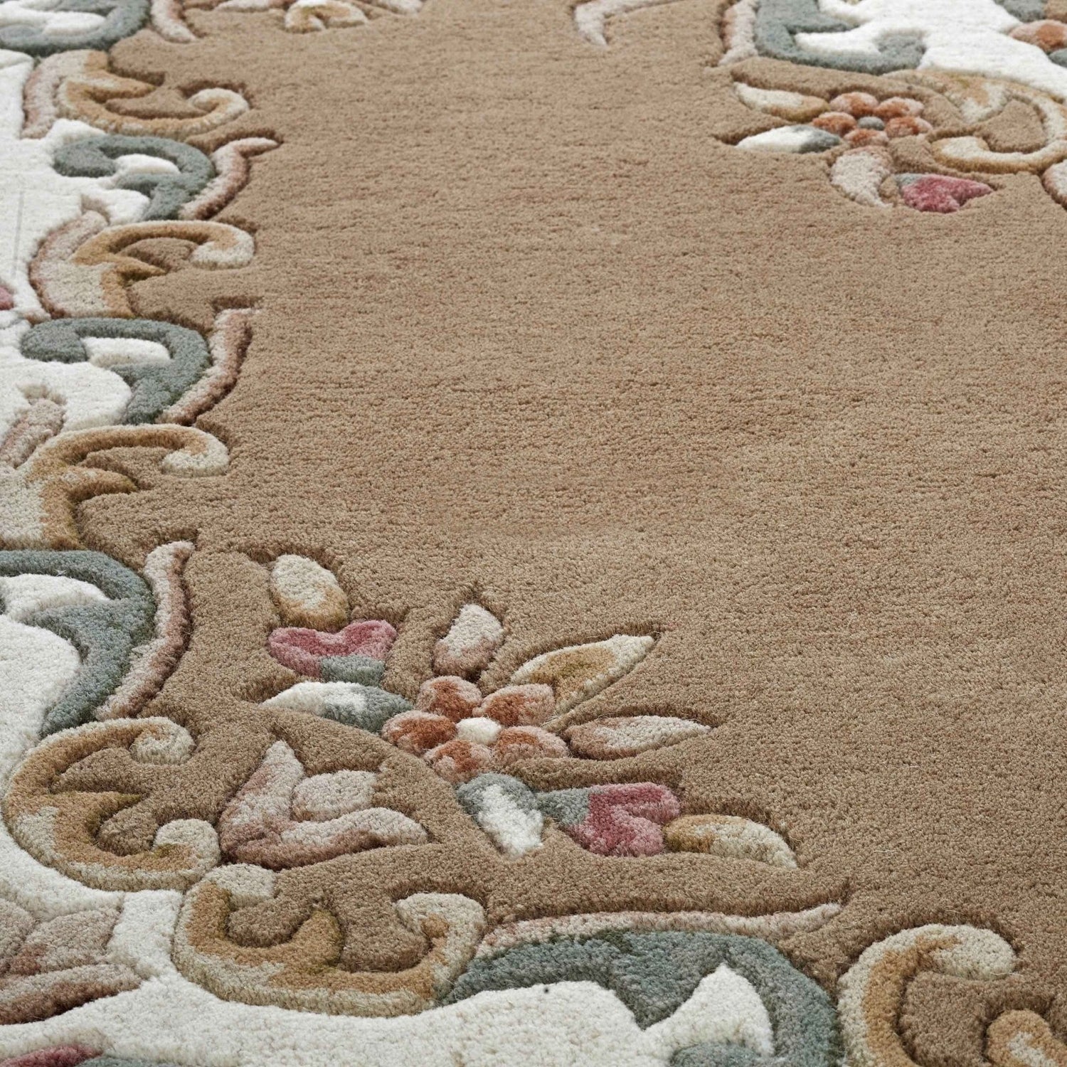 Royal Beige Half Moon Half-Moon Rug – Love-Rugs