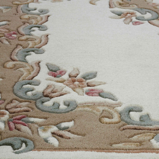 Royal Cream Beige Rug - Love-Rugs alternate image