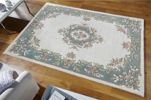 Royal Cream Green Rug - Love-Rugs alternate image
