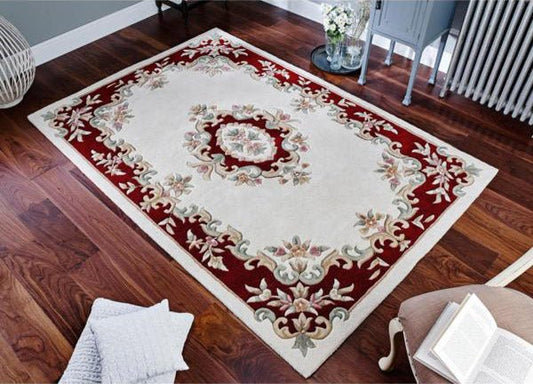 Royal Cream Red Rug - Love-Rugs alternate image