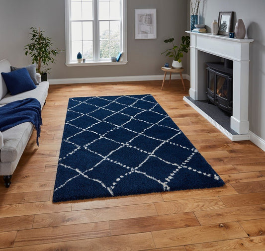 Royal Nomadic 5413 Navy Rug - Love-Rugs alternate image
