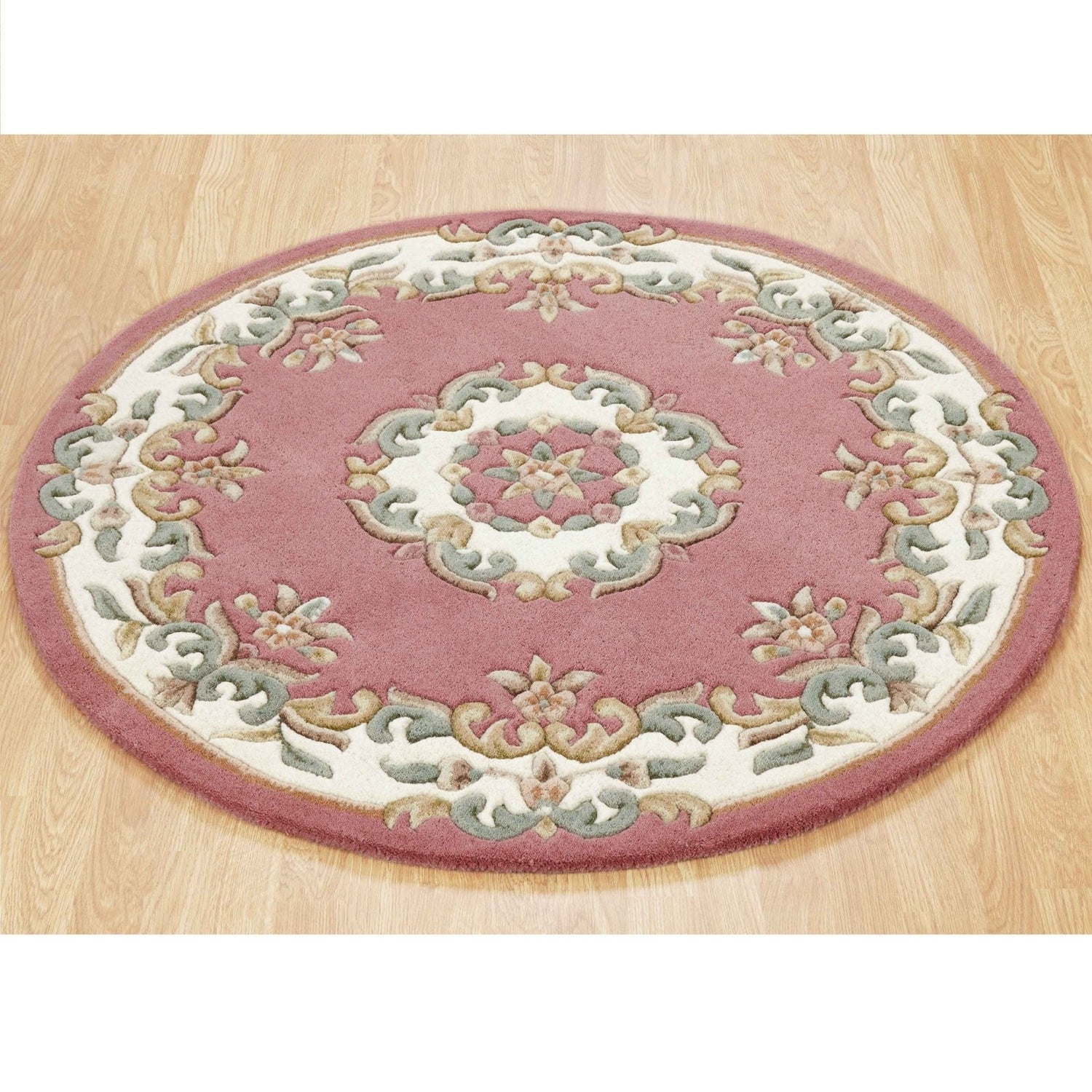 Royal Rose Circle Round Rug – Love-Rugs
