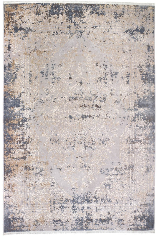Rug Guru Aura Vintage Medallion (With Fringe) Rug - Love-Rugs