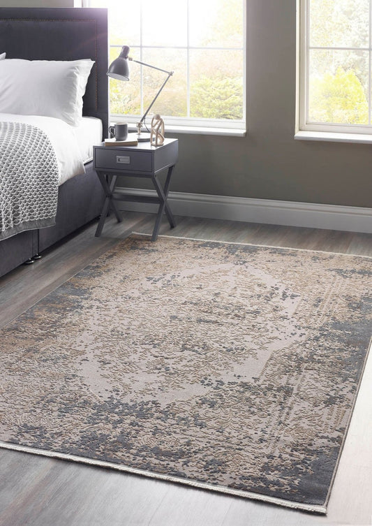 Rug Guru Aura Vintage Medallion (With Fringe) Rug - Love-Rugs alternate image