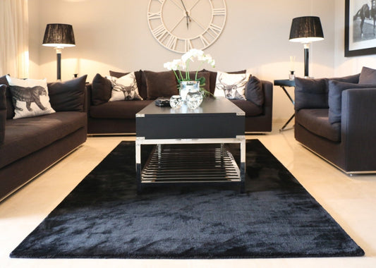 Rug Guru Karma Jet Rug - Love-Rugs alternate image