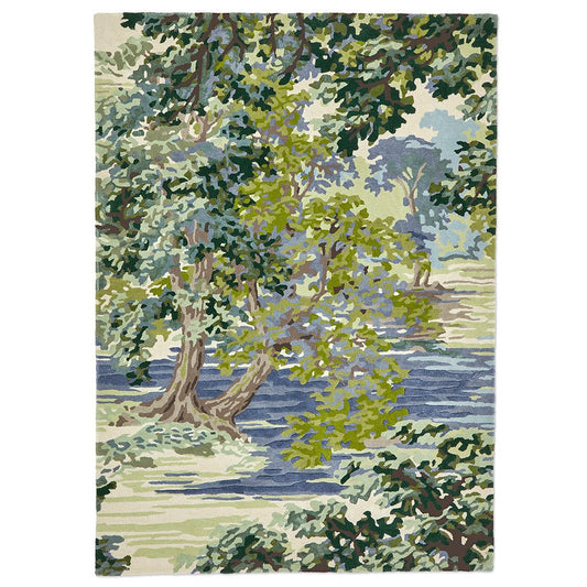 Sanderson Ancient Canopy Forest Green 146708 Rug - Love-Rugs
