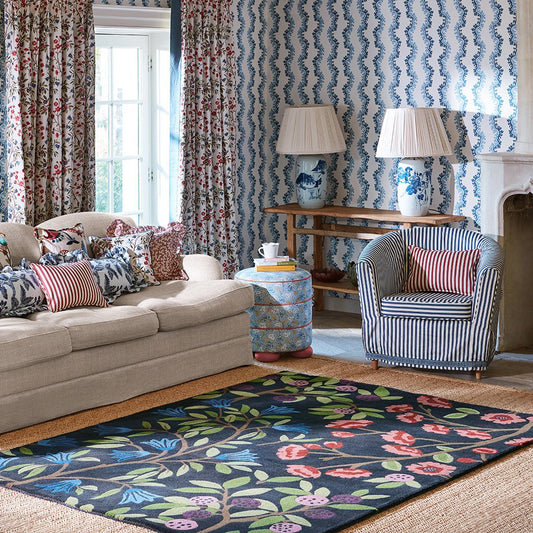 Sanderson Foraging Indigo 146618 Rug - Love-Rugs alternate image