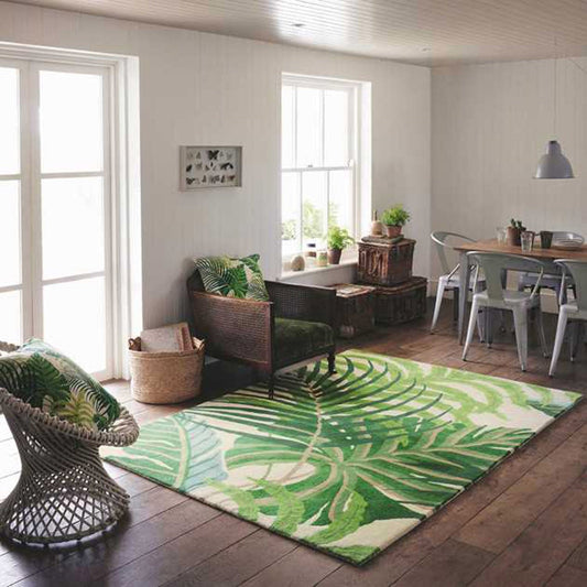 Sanderson Manila Green 46407 Rug - Love-Rugs