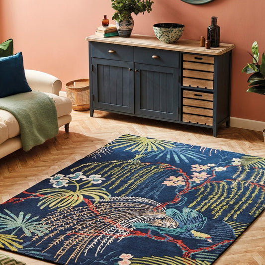 Sanderson Rain Forest 50708 Tropical Rug - Love-Rugs alternate image