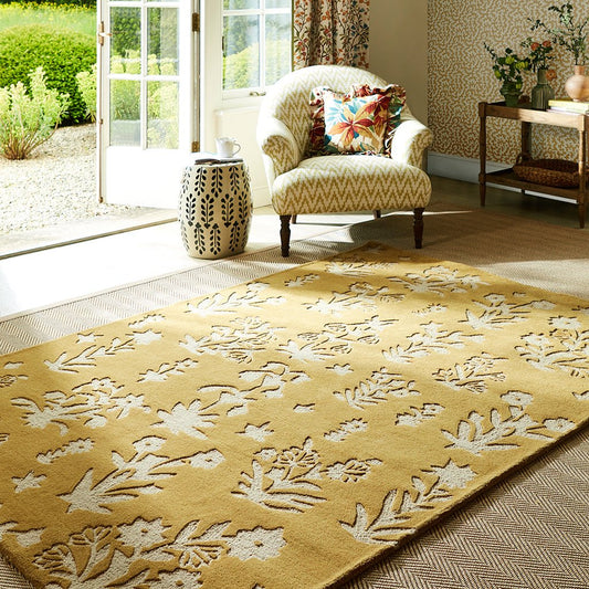 Sanderson Woodland Glade Gold 146806 Rug - Love-Rugs alternate image