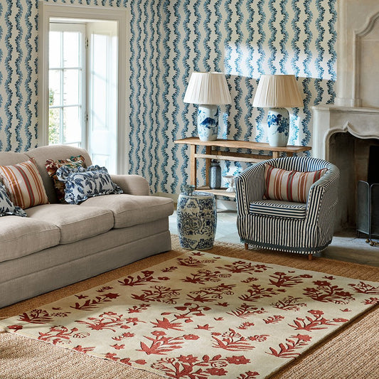 Sanderson Woodland Glade Linen/Russet 146801 Rug - Love-Rugs alternate image