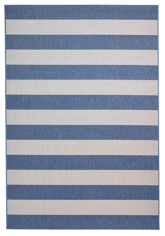 Santa Monica 48644 Blue Light Beige Rug - Love-Rugs