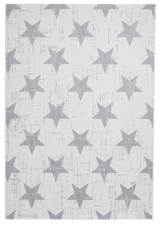 Santa Monica 48648 Cream Grey Rug - Love-Rugs