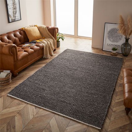 Savannah Charcoal Rug - Love-Rugs alternate image