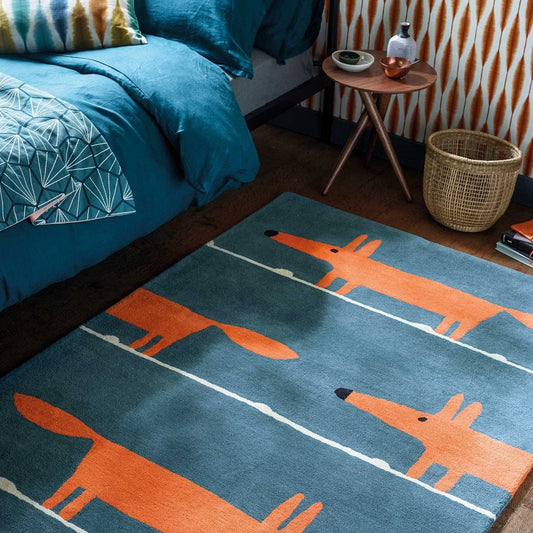 Scion Mr Fox Denim 25318 Rug - Love-Rugs alternate image