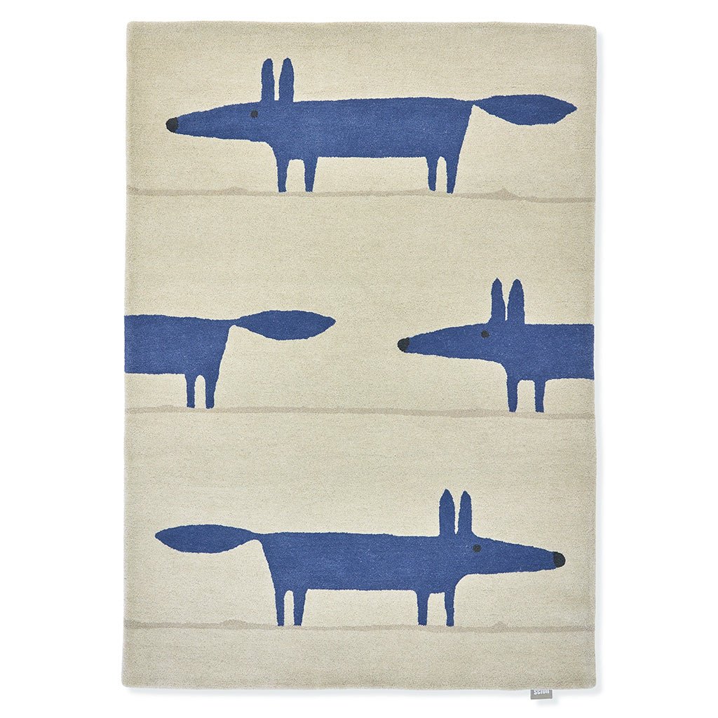 Scion Mr Fox Mint/Poppy 025313 Rug - Love-Rugs