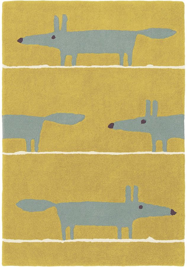 Scion Mr Fox Mustard 25306 Rug – Love-Rugs