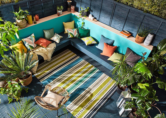 Scion Rivi Outdoor Kiwi 426908 Rug - Love-Rugs alternate image