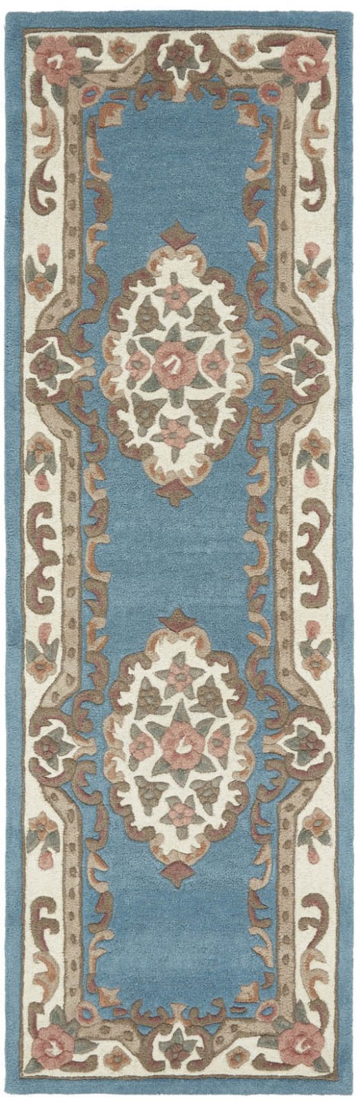 Shensi Blue Runner Rug - Love-Rugs