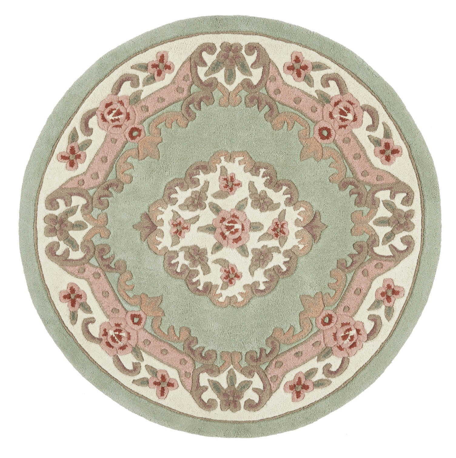 Shensi Rugs Shensi Green Round Rug – Love-Rugs