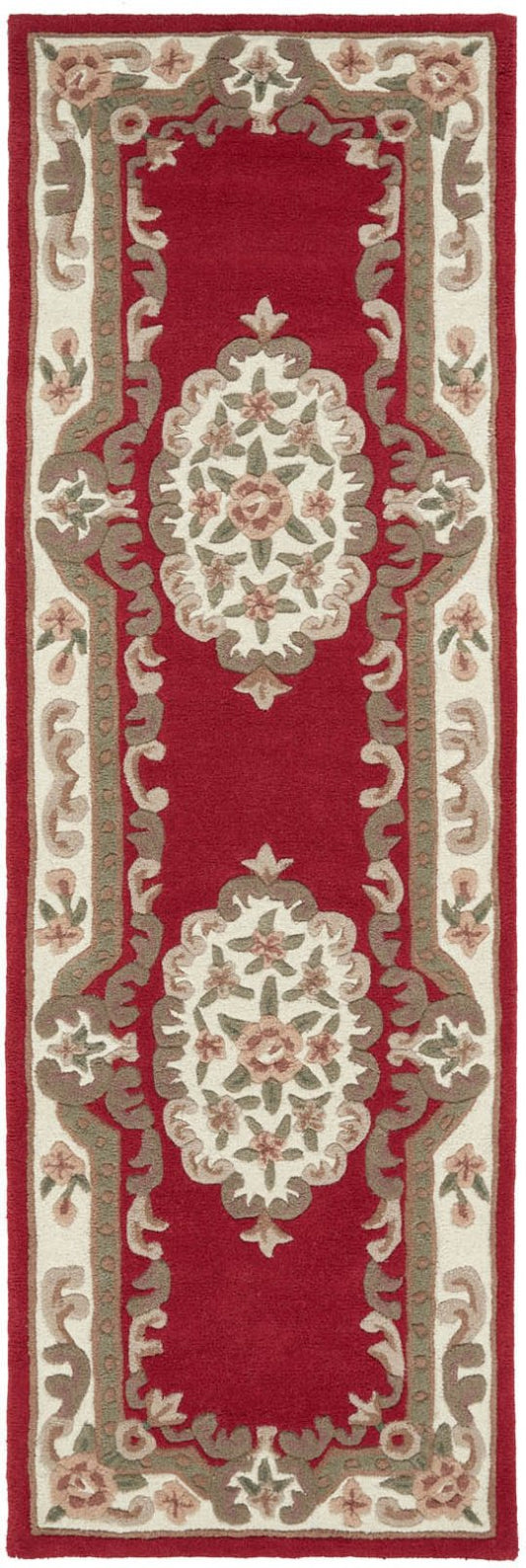 Shensi Wine Runner Rug - Love-Rugs