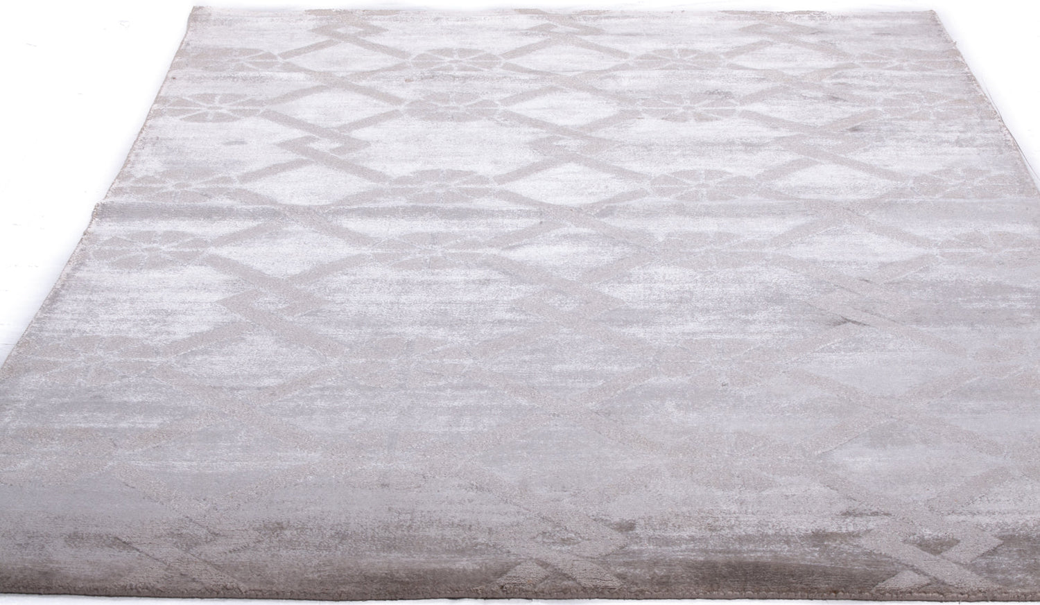 Silver Diamond Pattern Rug Silver Diamonds Rug – Love-Rugs