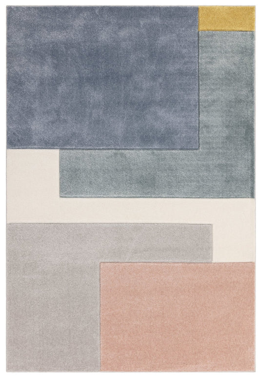 Sketch SK12 Blocks Pastel Rug - Love-Rugs