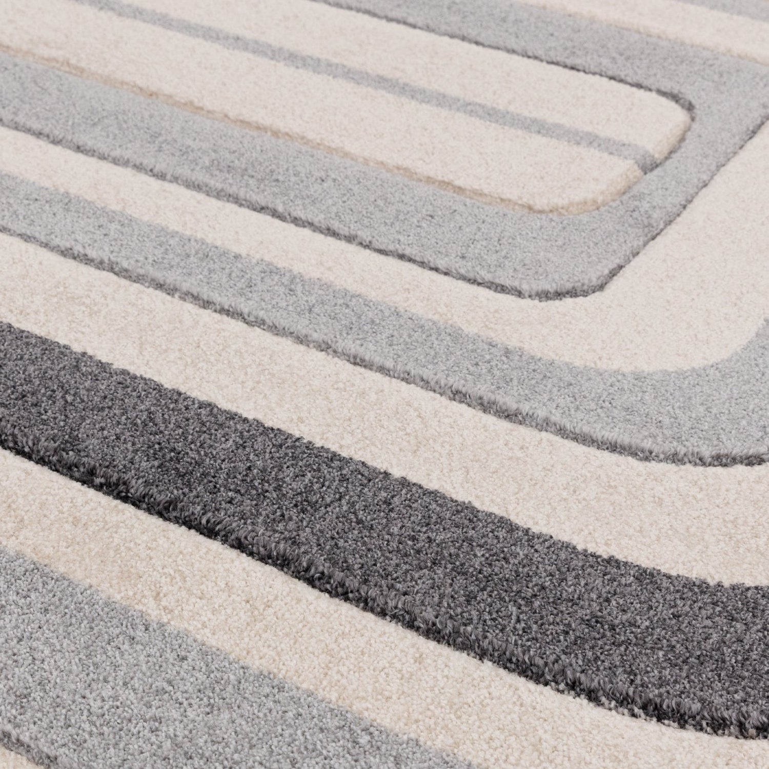 Sketch SK17 Contour Grey Rug - Love-Rugs