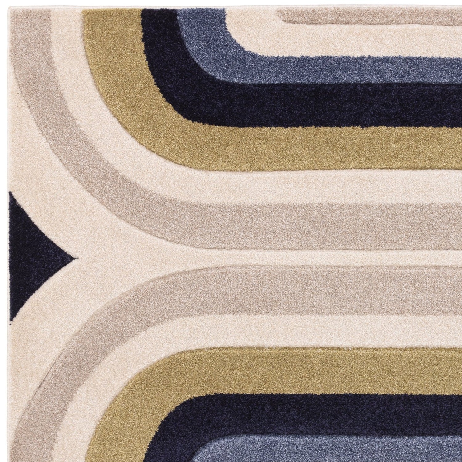 Sketch SK18 Contour Blue Rug - Love-Rugs